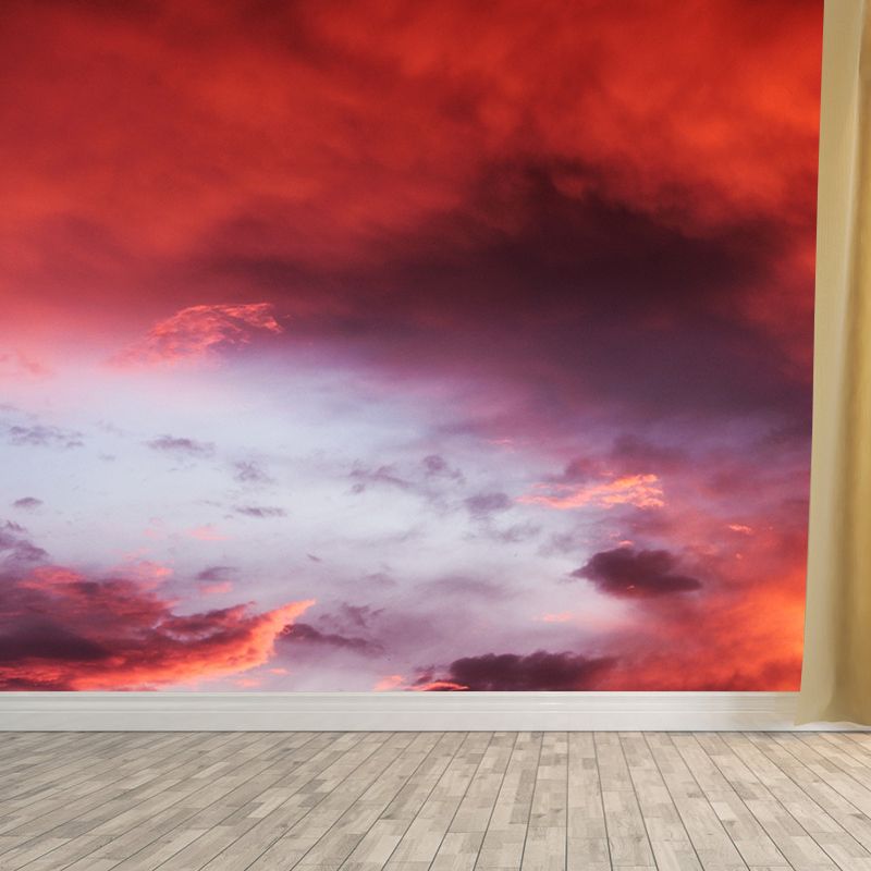 Sky Photography Mural Wallpaper Environment Friendly Indoor Wall Mural