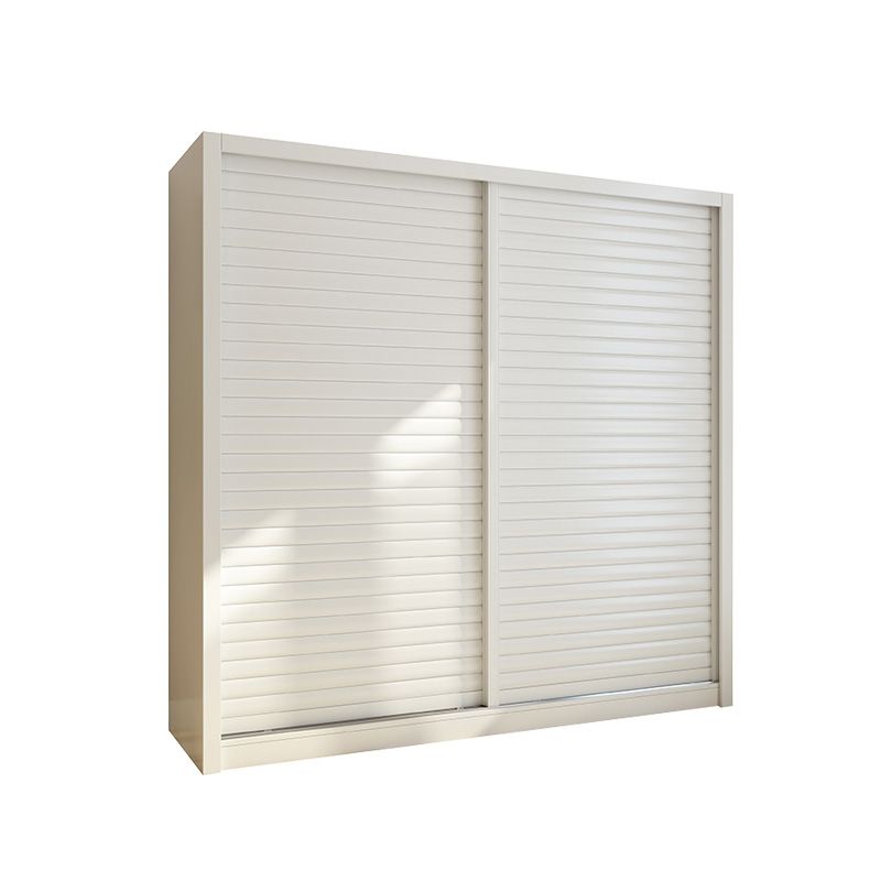 Contemporary Style Wardrobe Armoire Wood Armoire with Sliding Door for Bedroom