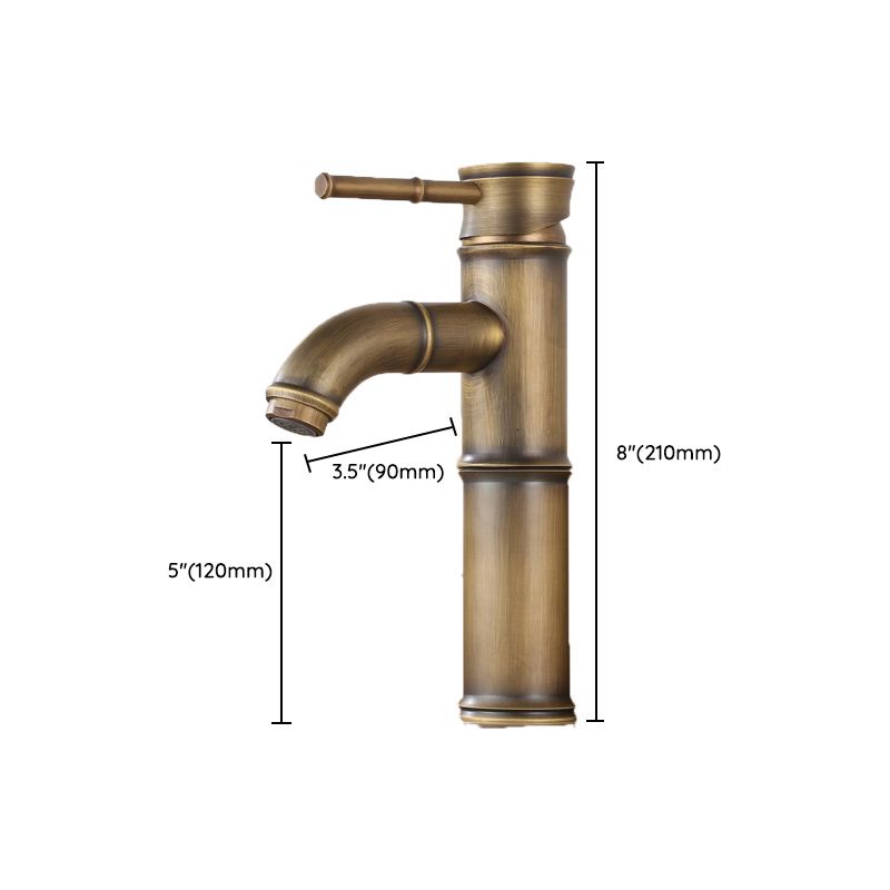 Vintage Wide Spread Bathroom Faucet 1-Handle Lavatory Faucet