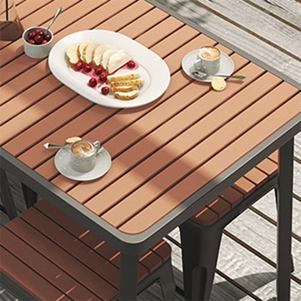 Contemporary Style Rectangle Table Set 1/2/3/5/7 Pieces Dining Set for Kitchen