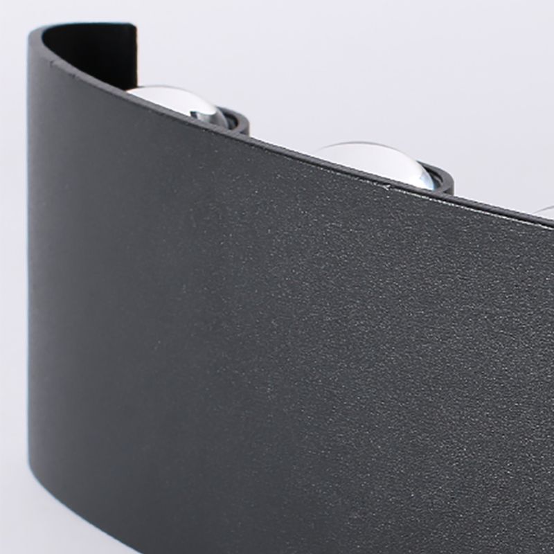 Einfache Wandhalterung helles nordisches modernes LED -Wandleuchtenlampenvorrichtung für Wohnzimmer