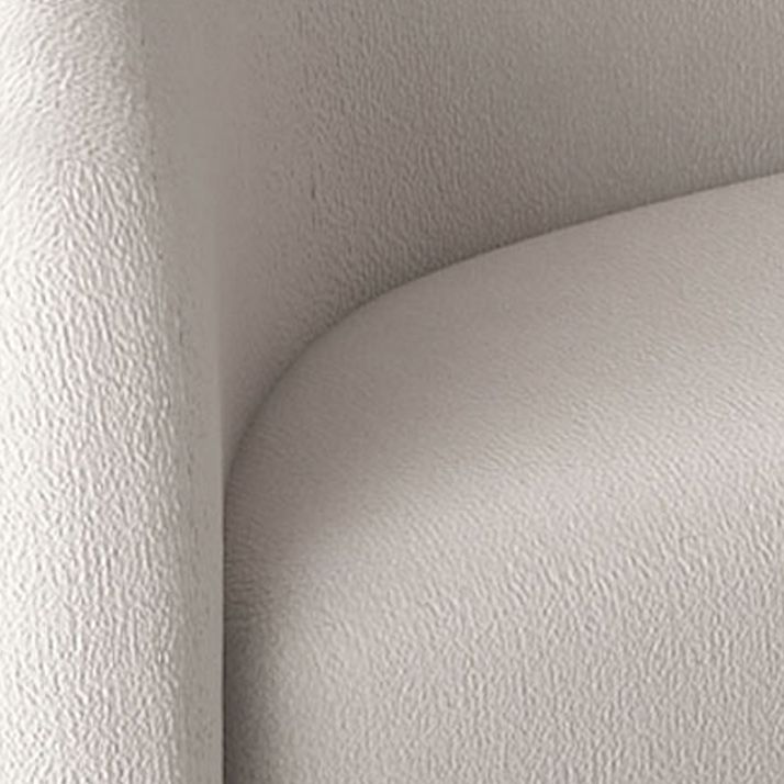 Sloped Arms No Distressing Sofa Modern Scratch Resistant Curved Loveseat