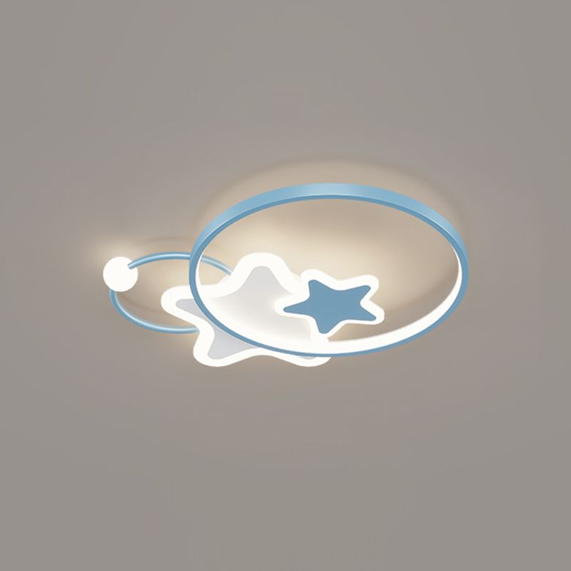 Modern Flush Mounted Ceiling Lights with Acrylic Shade LED Flush Mount Ceiling Lighting