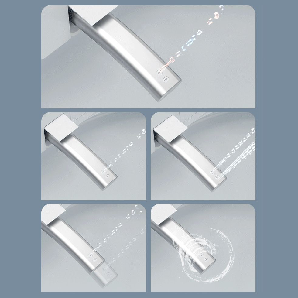 Modern Skirted Toilet Bowl Siphon Jet Toilet with Soft-Close Seat for Bathroom
