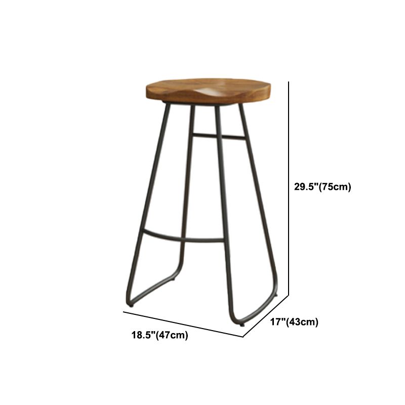 Modern Bar Table Set 1/2/5 Pieces Rectangle Pine Wood Counter Table with High Stools