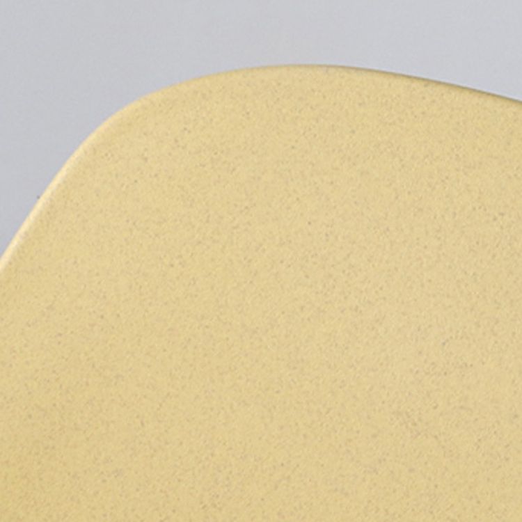 Contemporary Plastic Patio Dining Side Chair Armles Indoor-Outdoor Chair