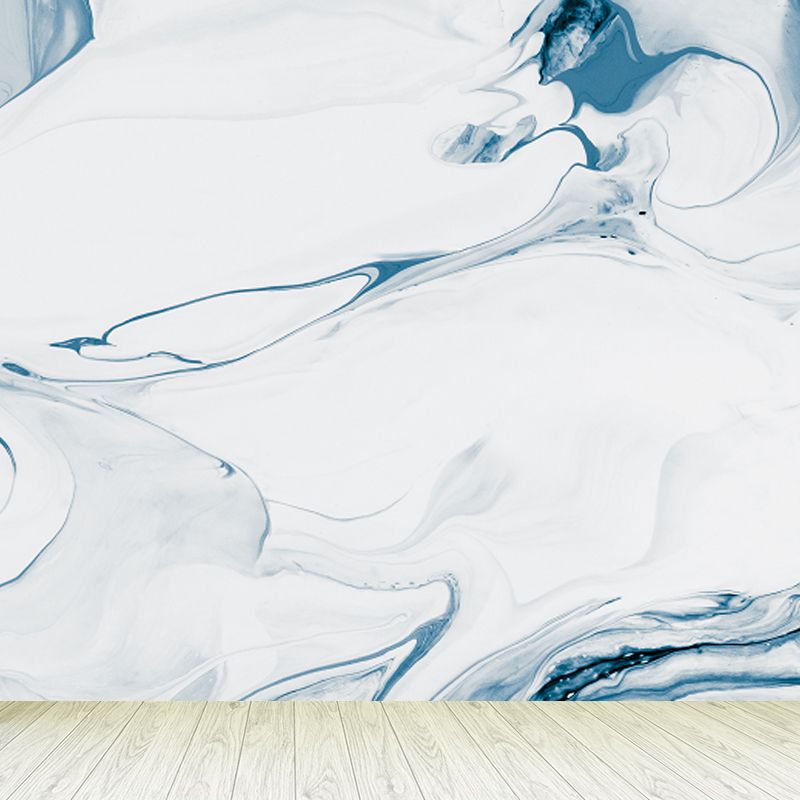 Modern Sky Scenery Mural Decal Pastel Color Dining Room Wall Covering, Personalized