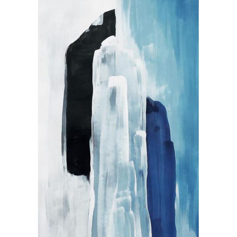 Modern Style Scenery Mural Decal Non-Woven Waterproofing Pastel Wall Art for Home