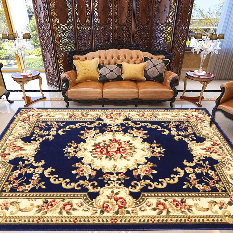 Modern European Style Rug Carpet Stain Resistant Rug for Living Room