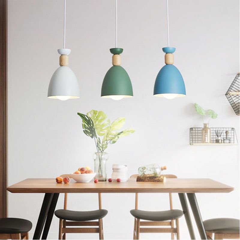 Zeitgenössischer Stil Geometrischer Anhänger Lampe Metall Multi -Lichter hängende Anhänger Licht