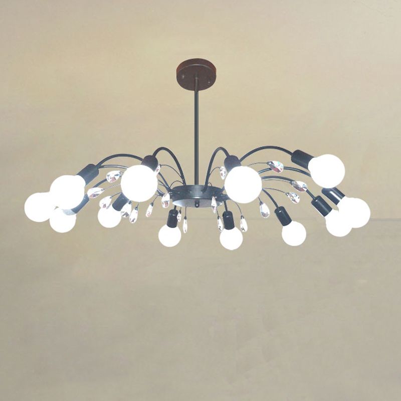 Radial Shade Chandelier Lights Contemporary Metal Chandelier Lighting