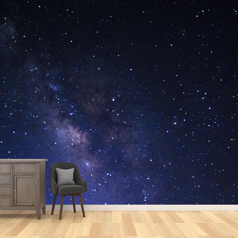 Mysterious Outer Space Wall Covering for Living Room Water Resistant Wall Decor