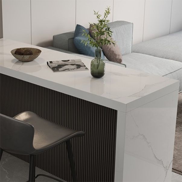 1/2 Pieces Table and Stool Set Rectangular Counter Height Set