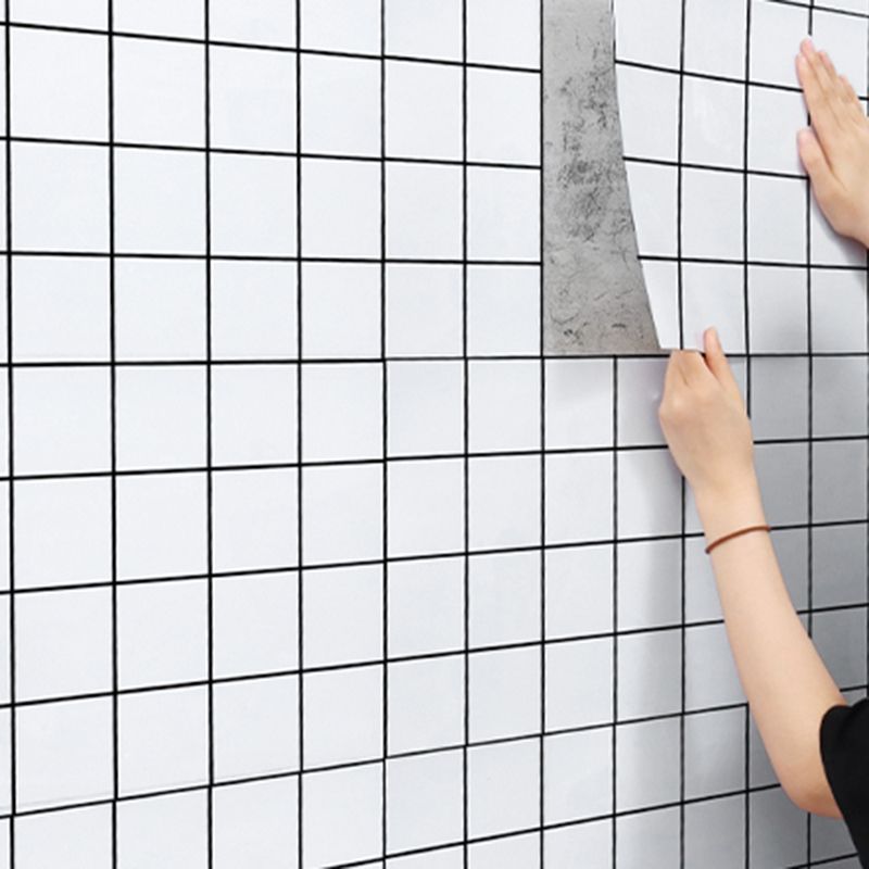 Modern Kitchen Backsplash Wallpaper Printed Peel and Stick Backsplash Tiles