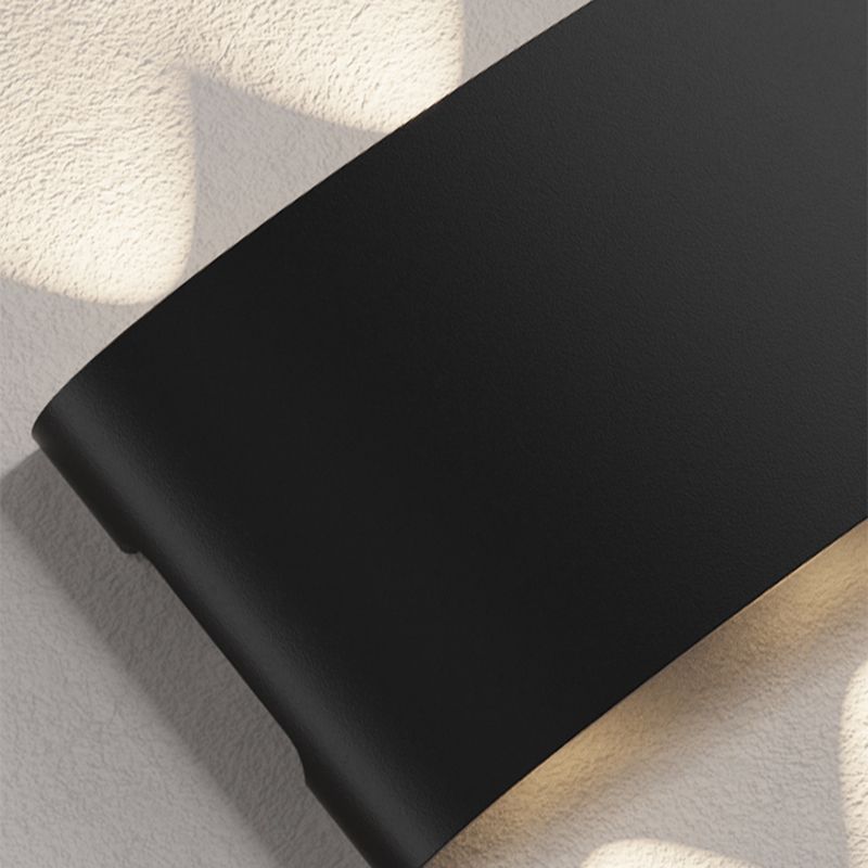 Modern Style Metal Wall Light Geometric Shape LED Wall Washer for Outdoors