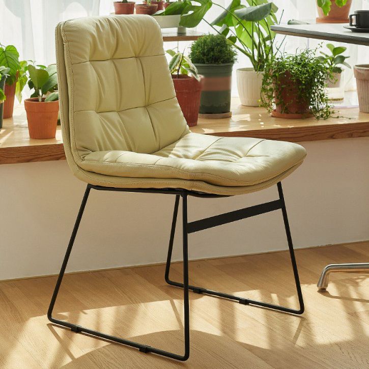 Sedie da pranzo e accento contemporanee sedia laterale parsons