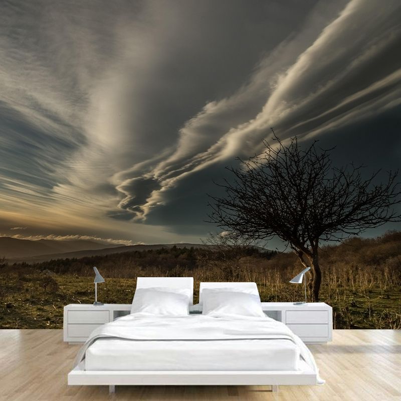 Sky Cloud Customized Sky Wall Mural Mildew Resistant Wallpaper for Wall Decor