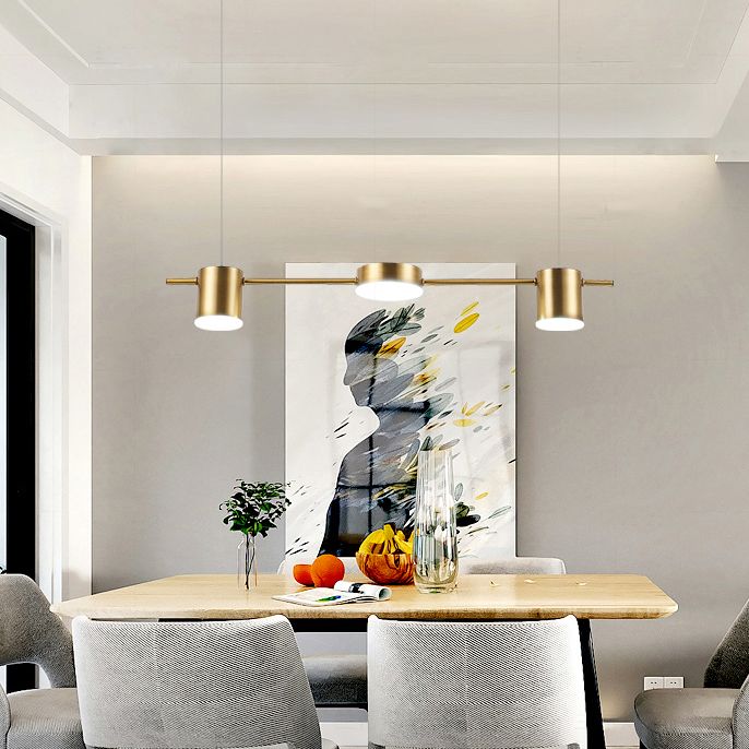 Nordic Simple Dining Table Lámpara de la isla Bar de cocina Bar comedor LED LIGHT