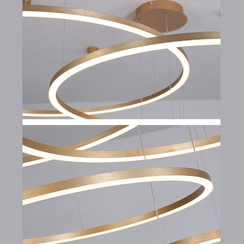 Modern Orbicular Pendant Lighting Fixtures Metal Pendant Chandelier