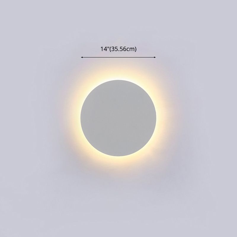 Runde Einfachheit LED WALS LIGHT MODERNE Treppenkorridor Corridor Leuchten Licht in warmem Licht