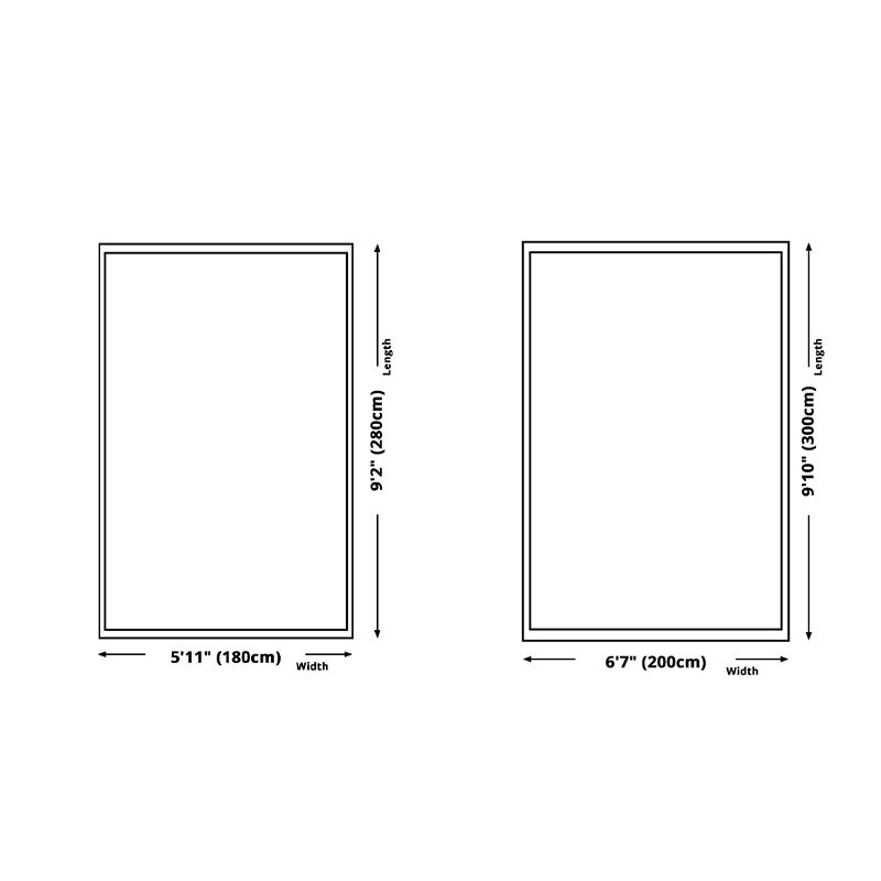 Multicolored Indoor Rug Traditional Flower Print Carpet Stain Resistant Carpet for Living Room