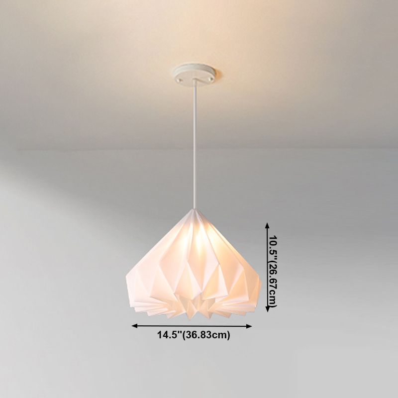 Metalen kegel tint hangende lichten moderne stijl 1 kop hangende montage armatuur voor slaapkamer