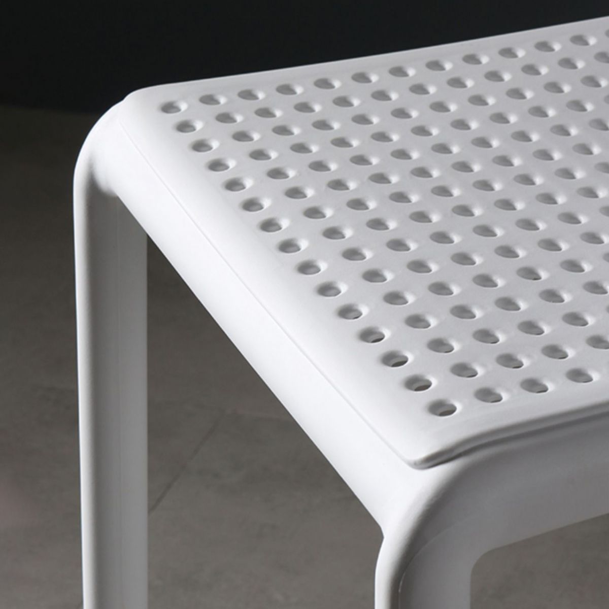 Modern Bar-stool Plastic Counter Bar Stool for Kitchen Bar with Plastic Legs