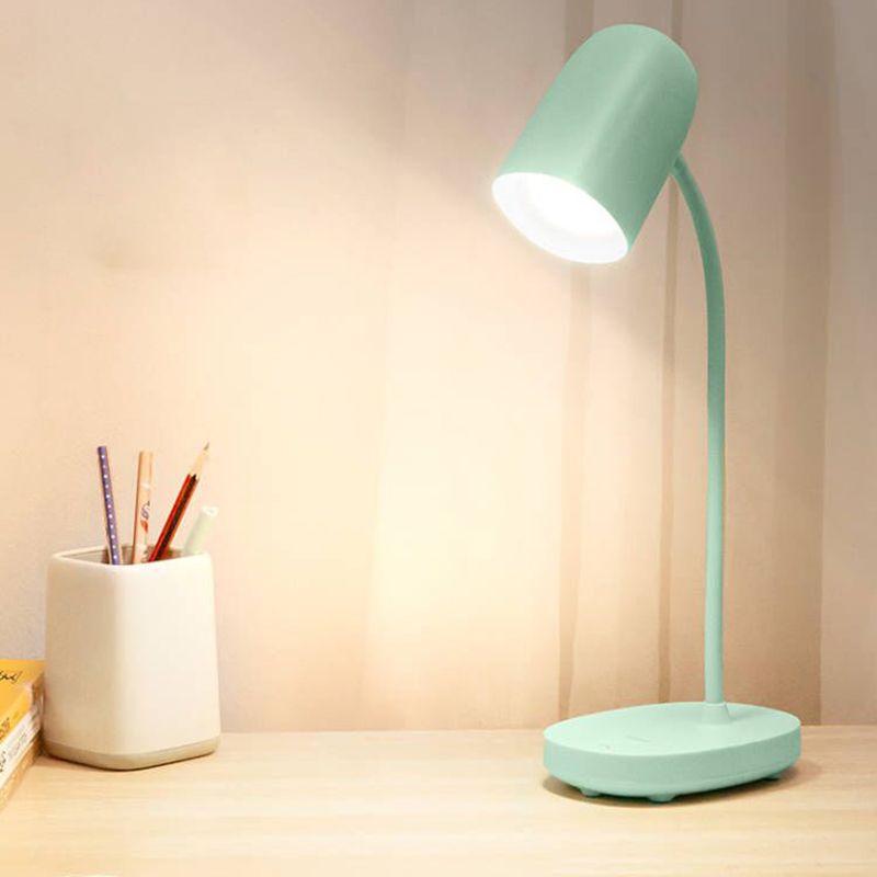 Lampe de table à arc nordique Colorful Protection des yeux 1 lampe de table légère pour le dortoir