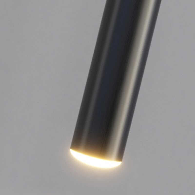 Cylinder Shape Metal Wall Lighting Idea Modern Style 1 Light Wall Mounted Lamp