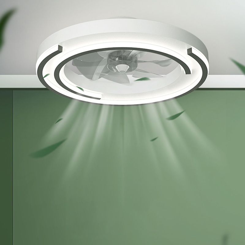 1 illuminazione a soffitto geometrico leggero in stile moderno lampada a montaggio a filo in metallo