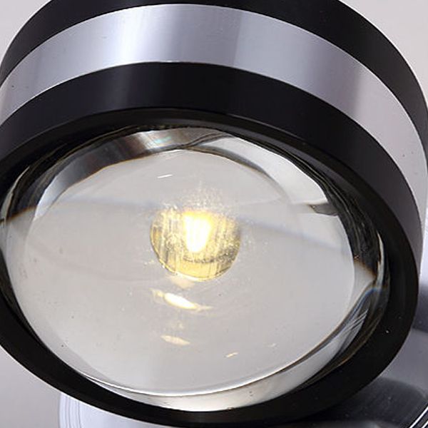 Contemporary Style Geometric Wall Mounted Lamps Metal Multi Lights Wall Lighting