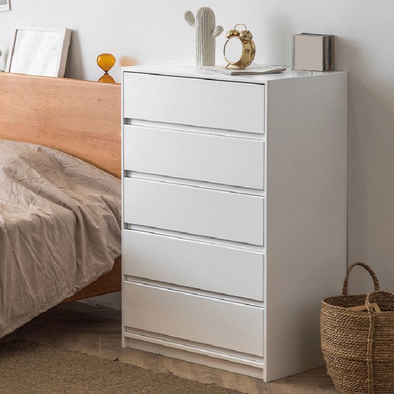 Rectangle Pine Accent Chest with Drawers Modern Chest 27.56" L
