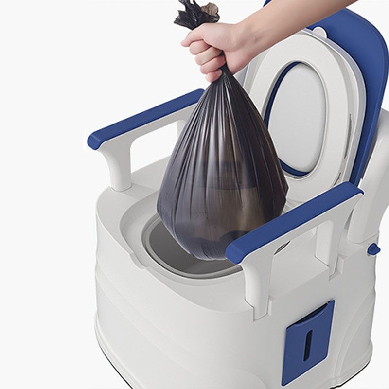 Removable Plastic Toilet Folding Armrest Flush Toilet for The Elderly and Pregnant Women