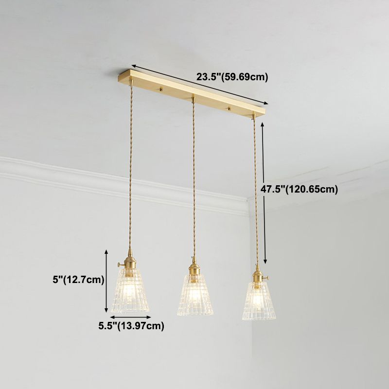 Nordic Pendant Ceiling Light Glass Dining Room Hanging Light Fixture