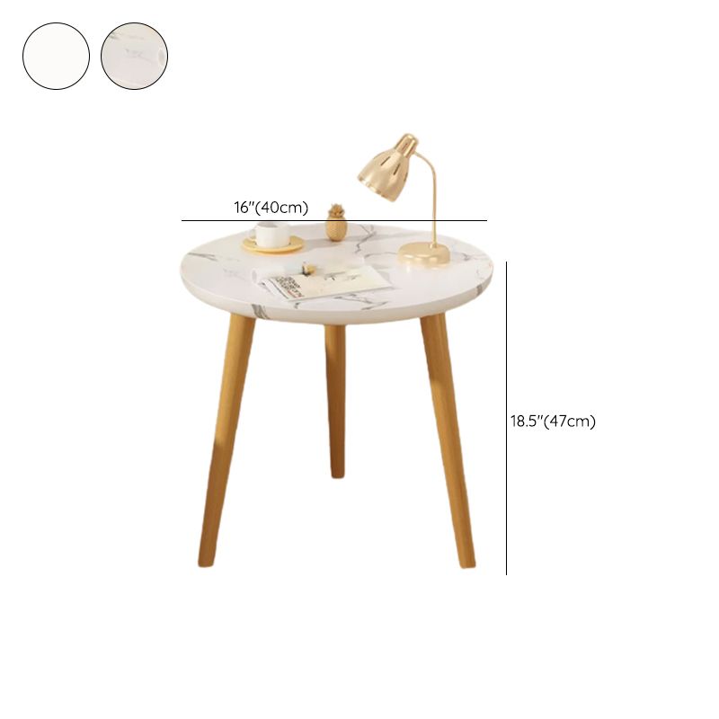 Modern Accent Side Table Storage Wood Side Table for Bedroom
