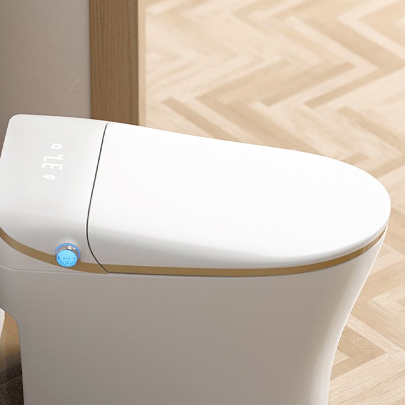 Modern Indoor Siphon Jet Toilet Bowl Floor Mounted All-In-One Toilet