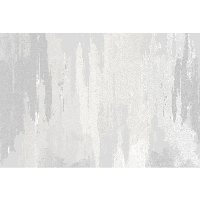 Color Mixed Simple Rug Polyester Carpet Ink Traces Indoor Rug Anti-Slip Backing for Living Room