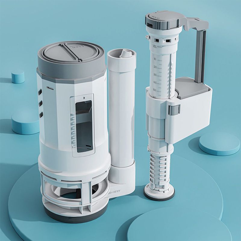 Modern Floor Mounted Toilet White Slow Close Seat Included Toilet Bowl for Bathroom