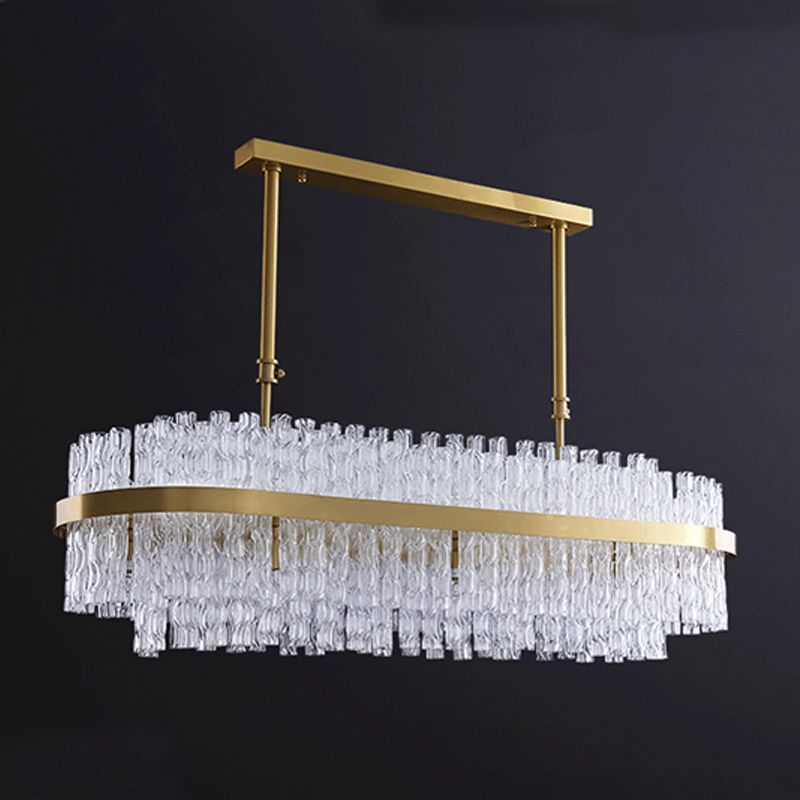 Modern Hanging Ceiling Light Crystal Pendant Lighting Fixtures for Dining Room