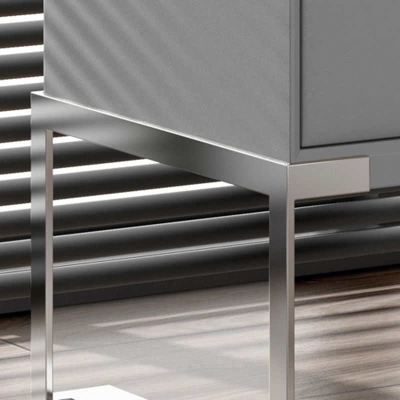 Modernism Drawer Storage Night Table Wood Bed Nightstand with Drawer