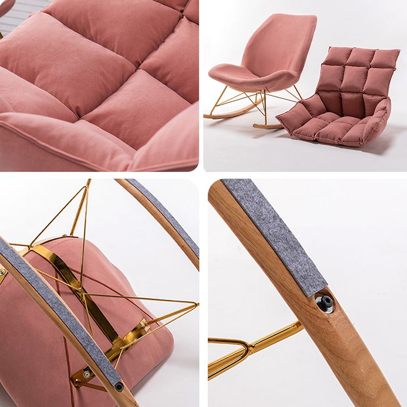 Light Luxury Modern Home Lazy Sofa Chair Leisure Chaise Rocking Chair