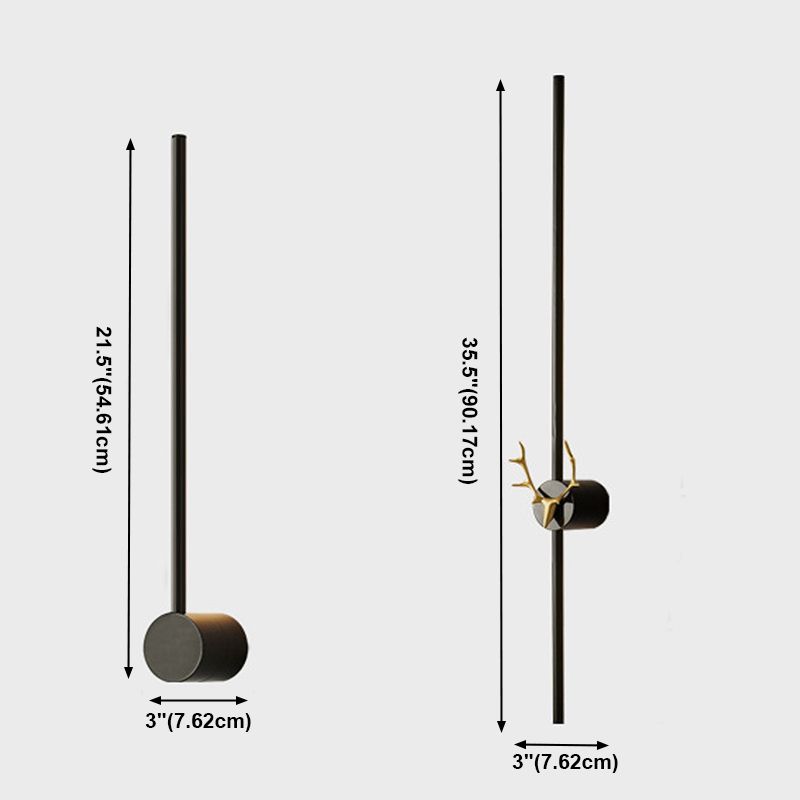Estilo moderno Simple Lineal Wall Disconce Metal Donces para corredor