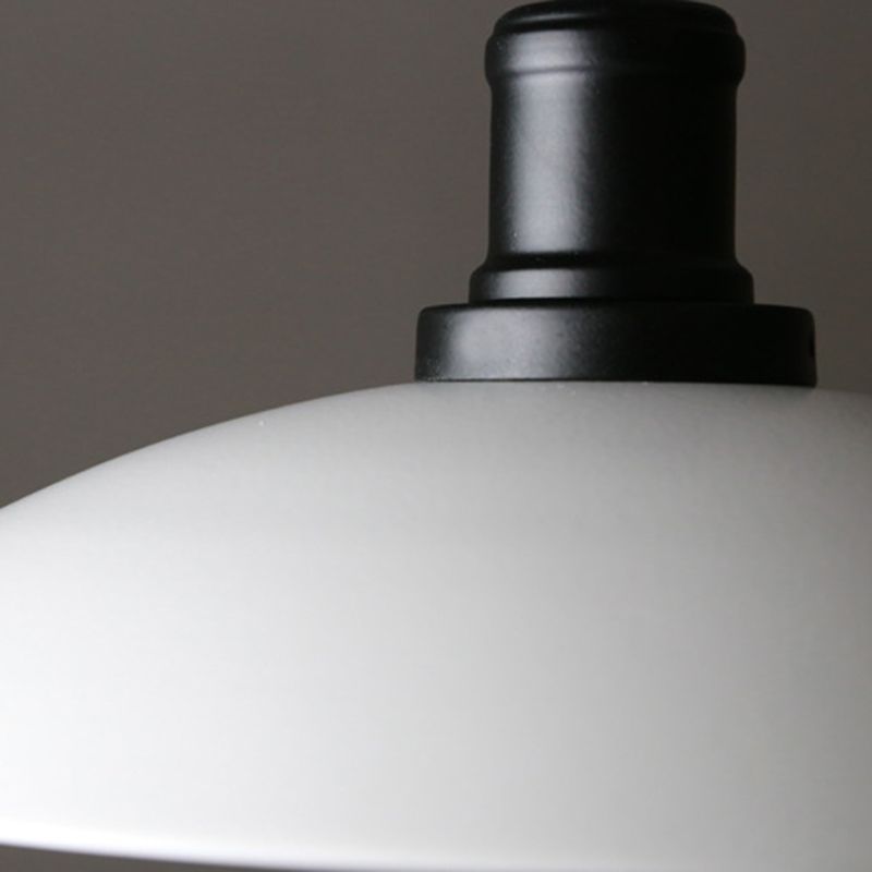 Lámpara colgante de cúpula de hierro de lámpara de colgante retro industrial con sombra de hierro