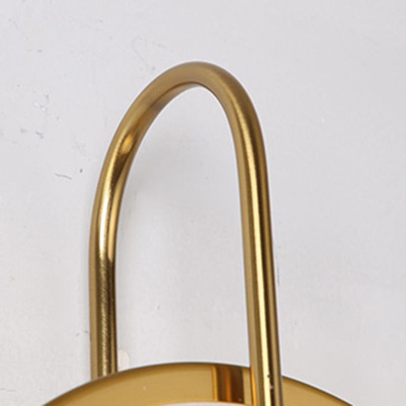 Lampada montata a parete circolare Postmoderna Simplicity Stone Wall Mount Lampada per soggiorno