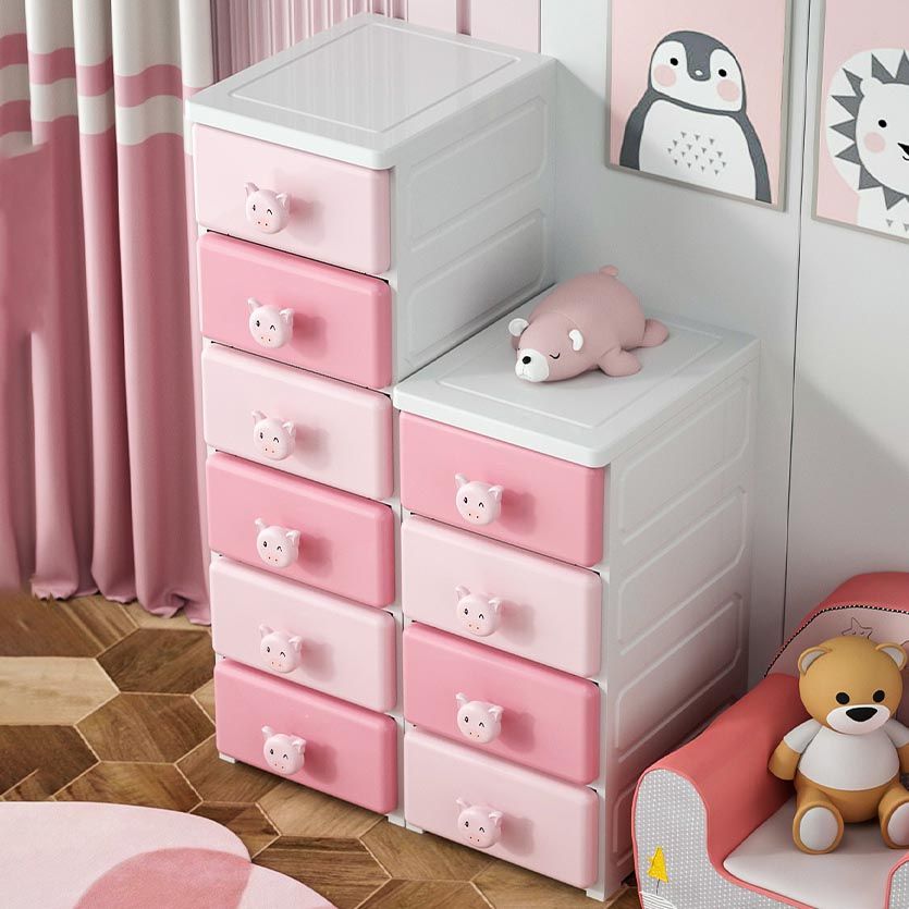 Contemporary Wardrobe Cabinet With Drawer Plastic Storage Cabinet