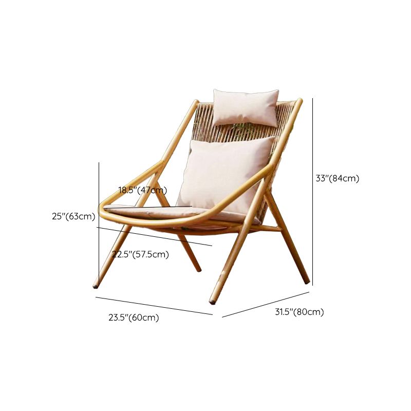 Modern Style Wood Rocking Chair Single Home Lounge Lazy Sofa Chair