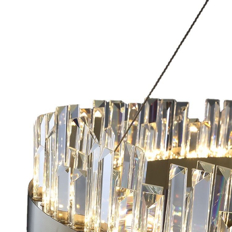 Crystal Chandelier Pendant Light Modern Pendant Lighting in Gold