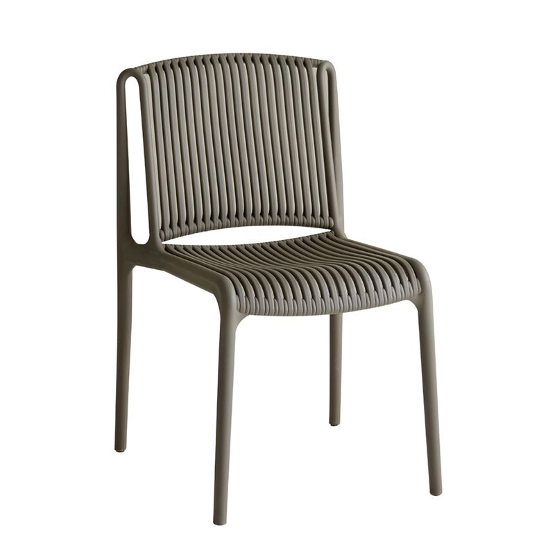 Plastic Outdoors Dining Chairs Stacking Indoor-Outdoor Chair