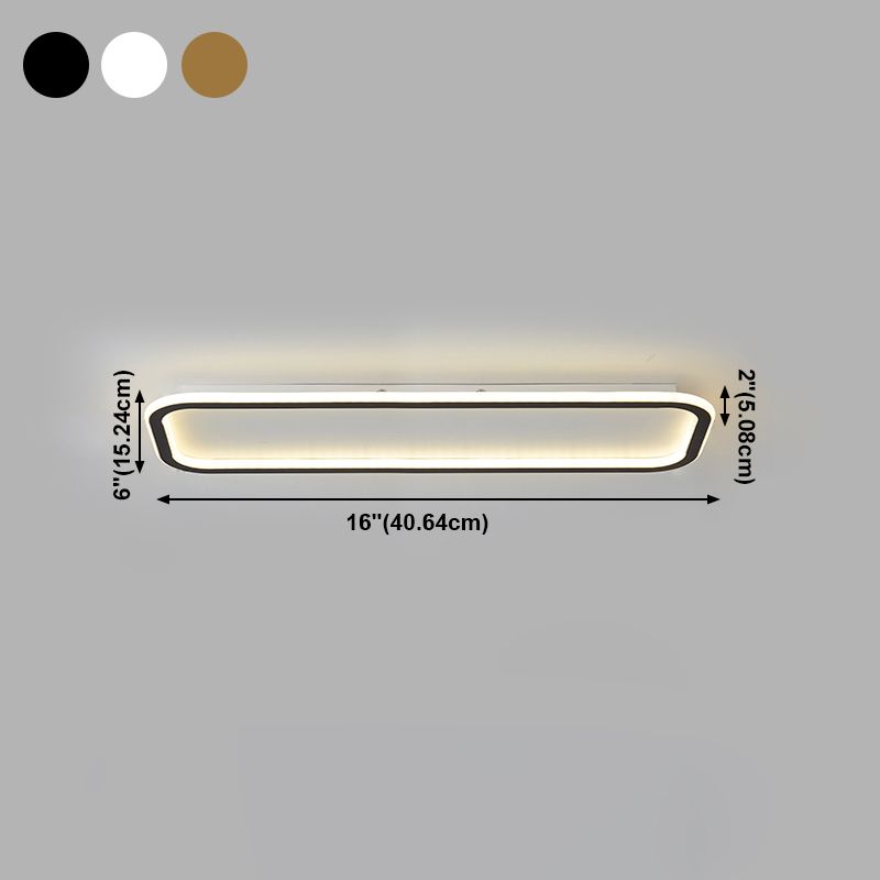 Illuminazione a soffitto a LED per montaggio a incasso Luci moderne e semplici montate a soffitto