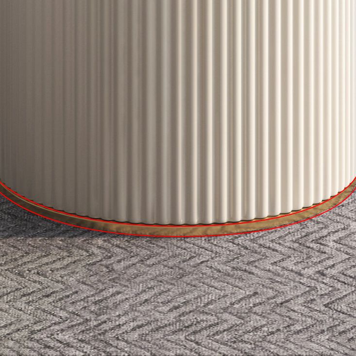 Glam Style Sintered Stone Dining Set Oval 1/3/4/5/7 Pieces Dining Set